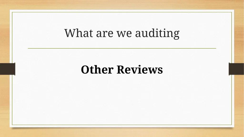 Basics to Performing Value-added IT Audits - slide 15 of 39