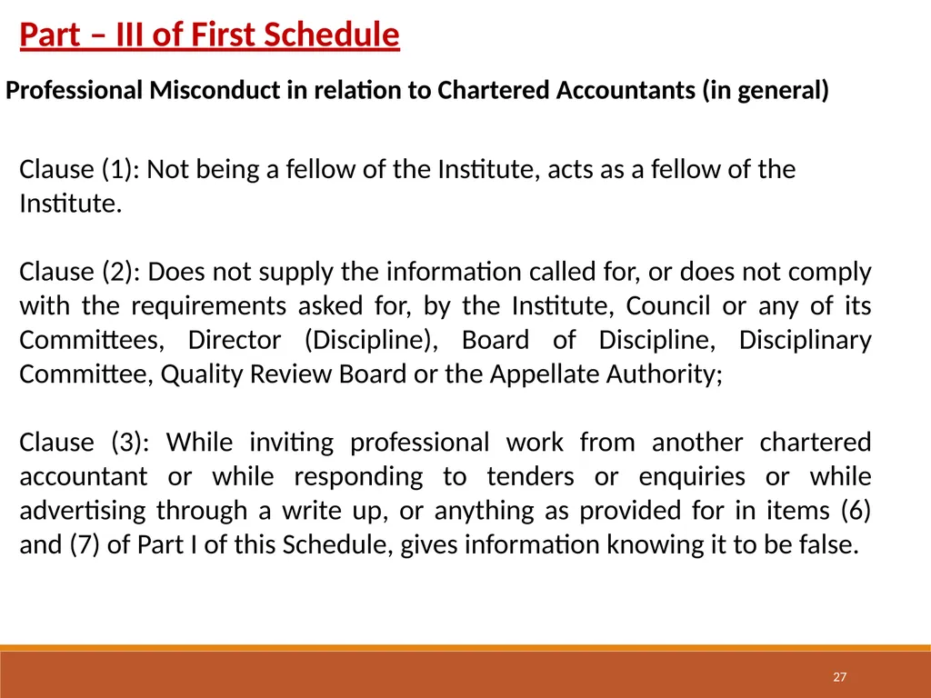 CA Ankit Maheshwari Compliance of Ethical - slide 27 of 37