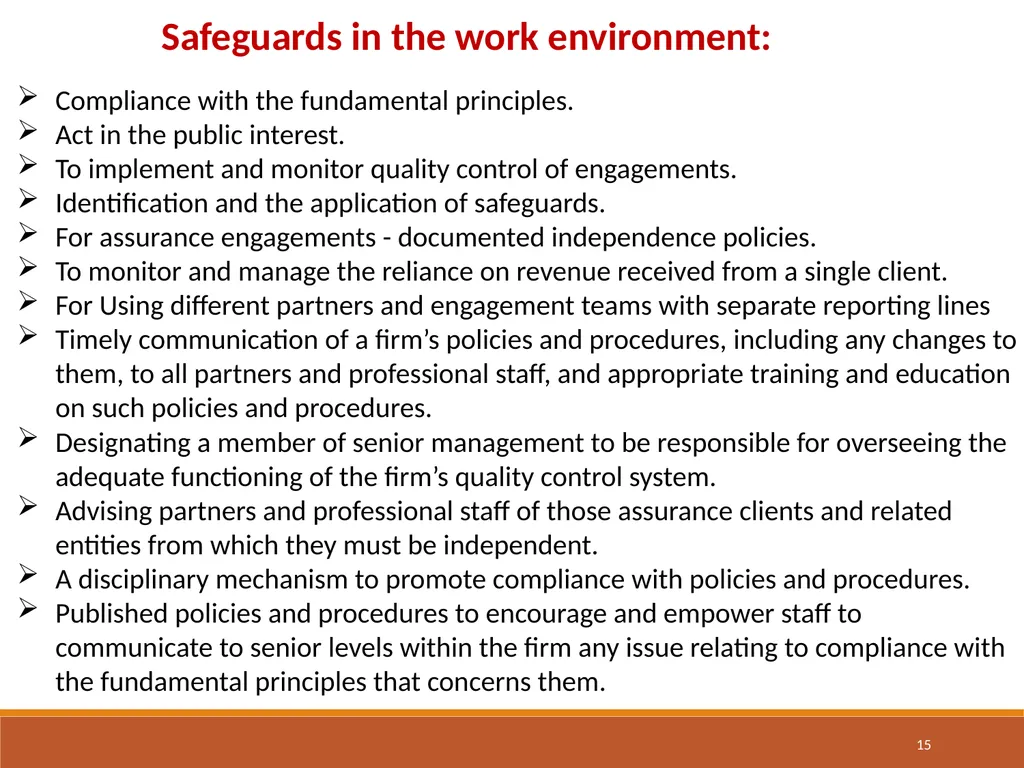 CA Ankit Maheshwari Compliance of Ethical - slide 15 of 37