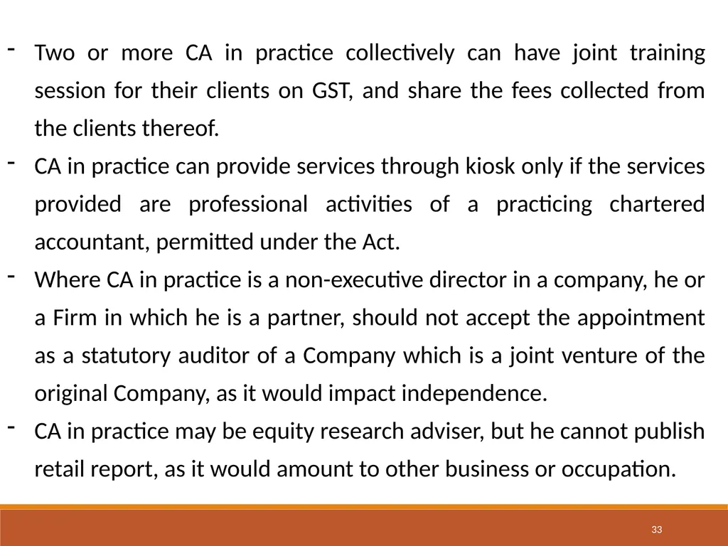 CA Ankit Maheshwari Compliance of Ethical - slide 33 of 37