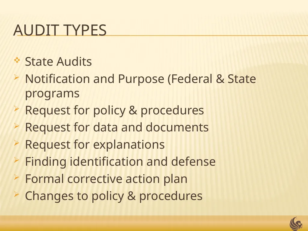 Audits and Investigations Presented by: Doug - slide 11 of 23