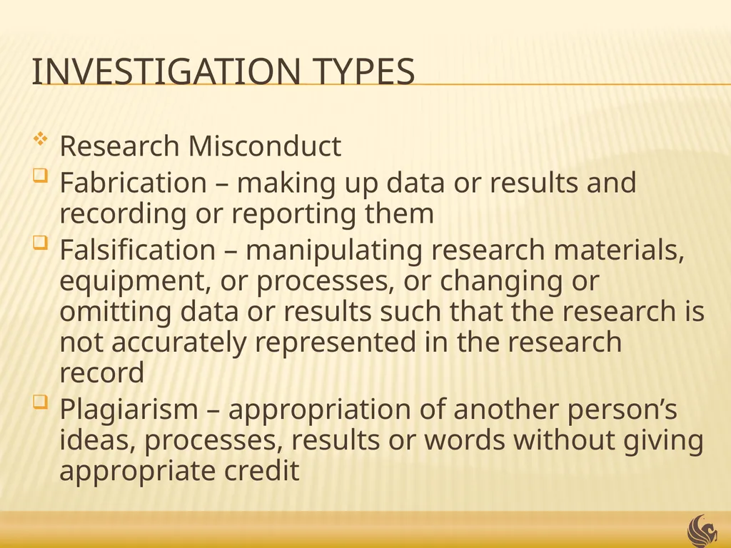 Audits and Investigations Presented by: Doug - slide 15 of 23
