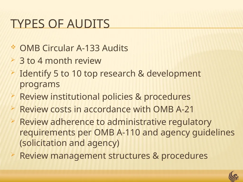 Audits and Investigations Presented by: Doug - slide 5 of 23