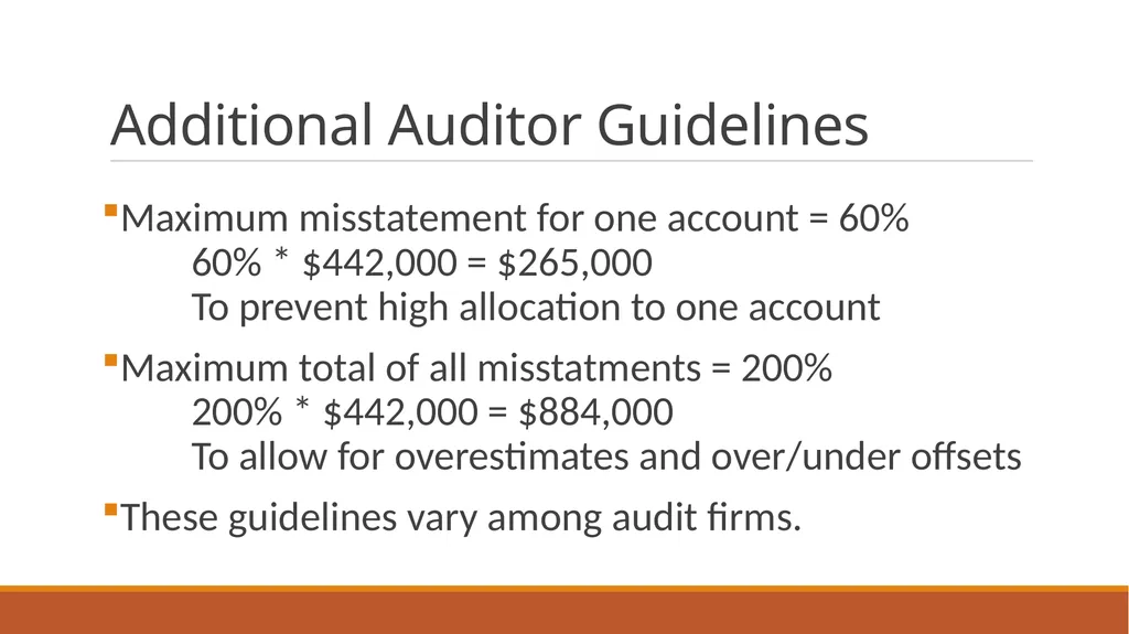 Audit Week one Course Administration Professor - slide 47 of 113