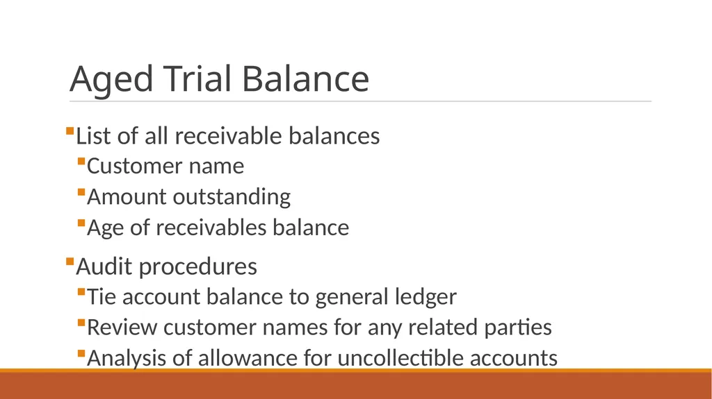 Audit Week one Course Administration Professor - slide 77 of 113