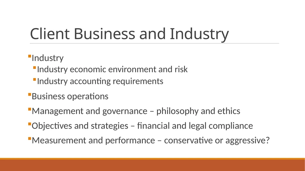 Audit Week one Course Administration Professor - slide 35 of 113