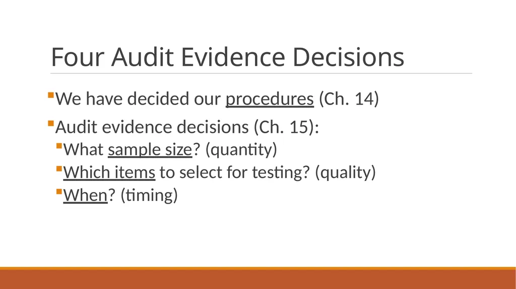 Audit Week one Course Administration Professor - slide 64 of 113