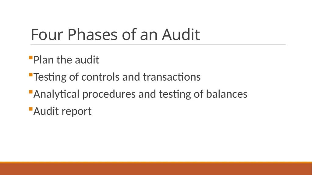 Audit Week one Course Administration Professor - slide 25 of 113