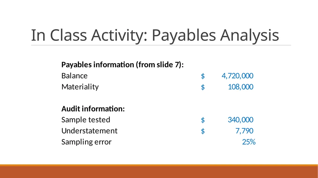 Audit Week one Course Administration Professor - slide 54 of 113