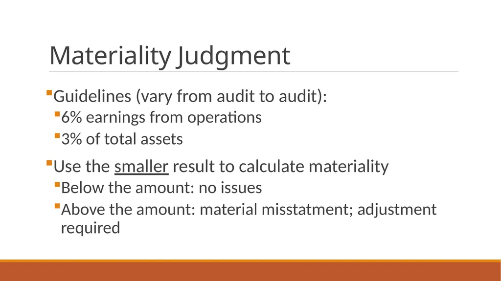 Audit Week one Course Administration Professor - slide 45 of 113