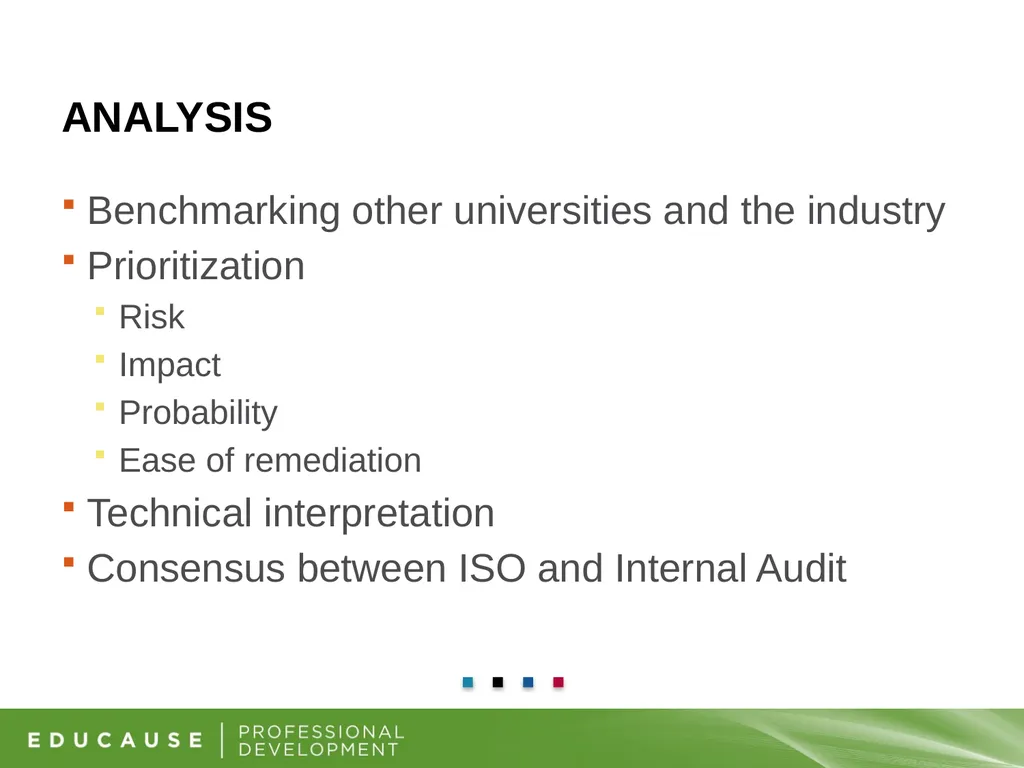 Information Security and Internal Audit Working - slide 19 of 23