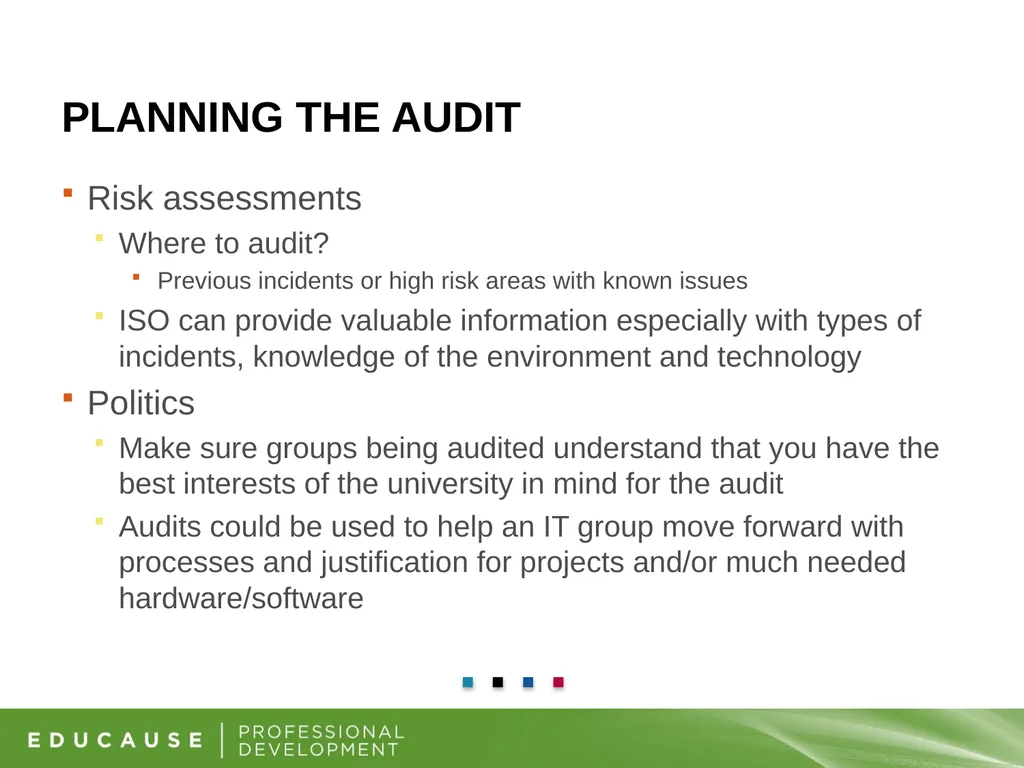 Information Security and Internal Audit Working - slide 14 of 23