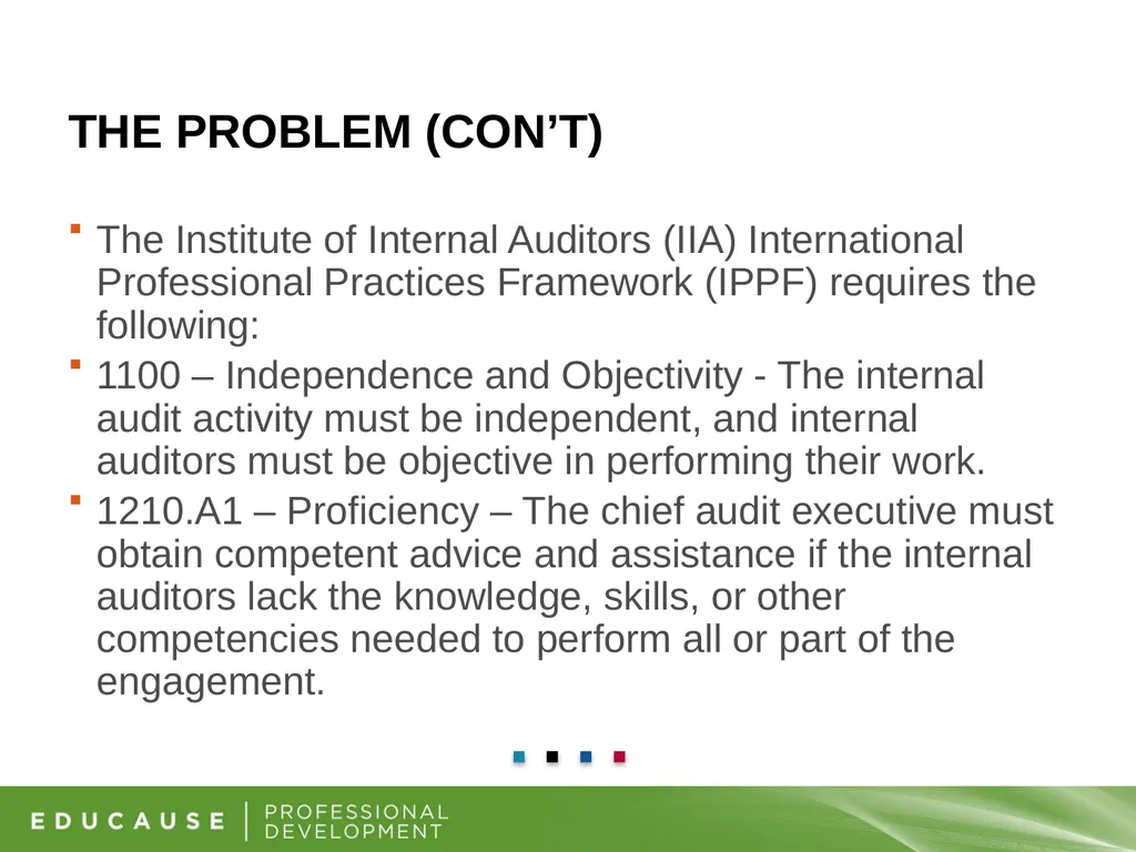 Information Security and Internal Audit Working - slide 12 of 23