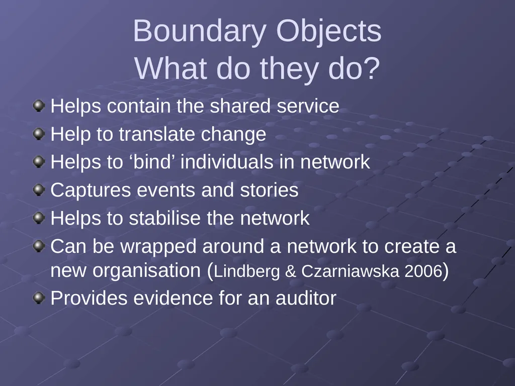 “Applications of Research” Auditing in the Shared - slide 12 of 26