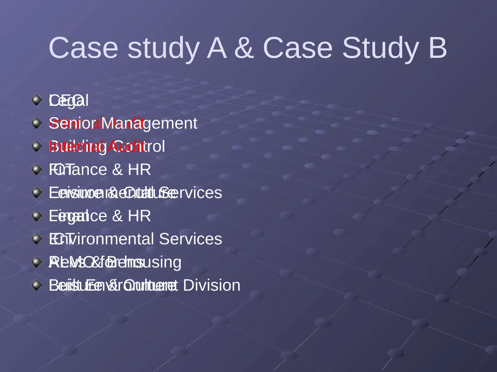 “Applications of Research” Auditing in the Shared - slide 8 of 26