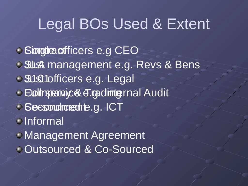 “Applications of Research” Auditing in the Shared - slide 19 of 26