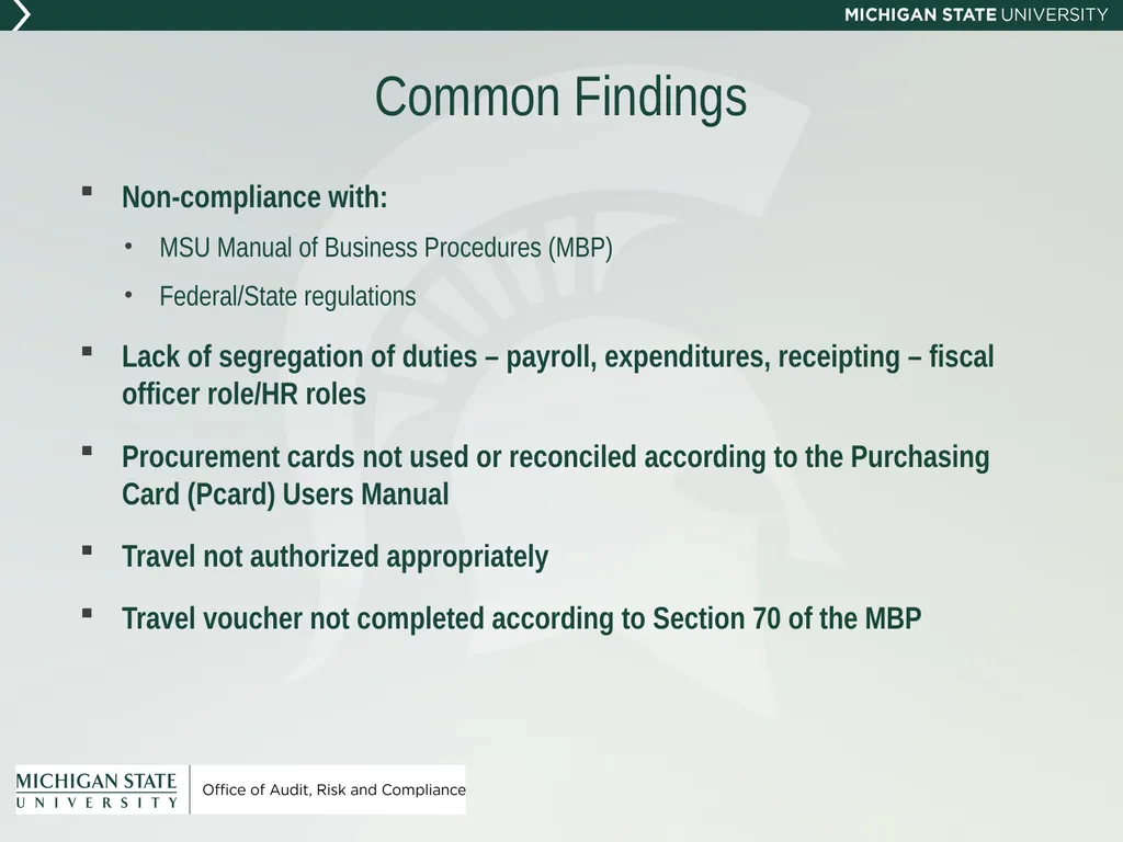 New Administrator Orientation Office of Audit, - slide 18 of 38
