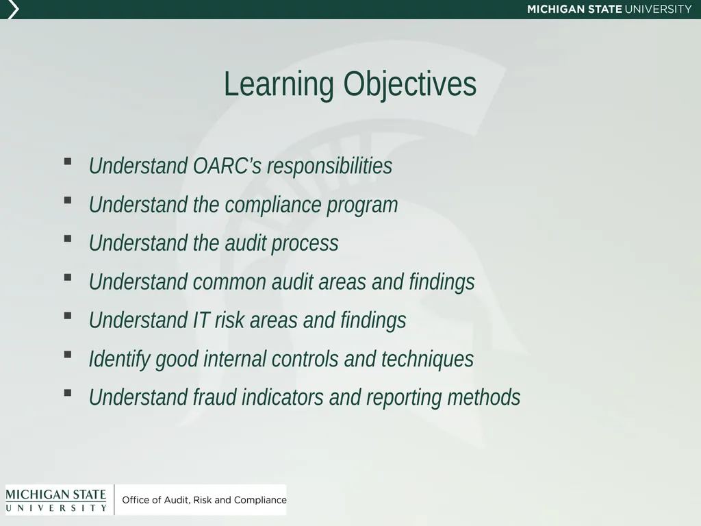 New Administrator Orientation Office of Audit, - slide 2 of 38