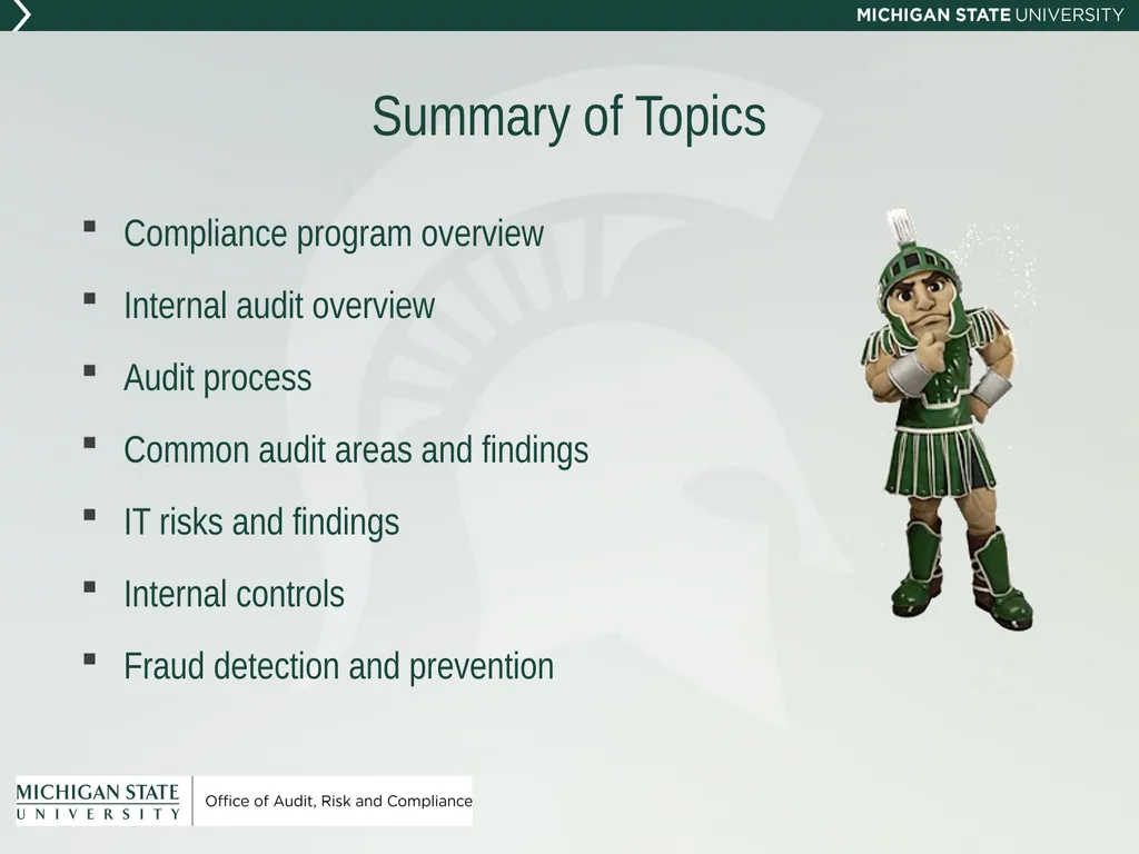 New Administrator Orientation Office of Audit, - slide 35 of 38