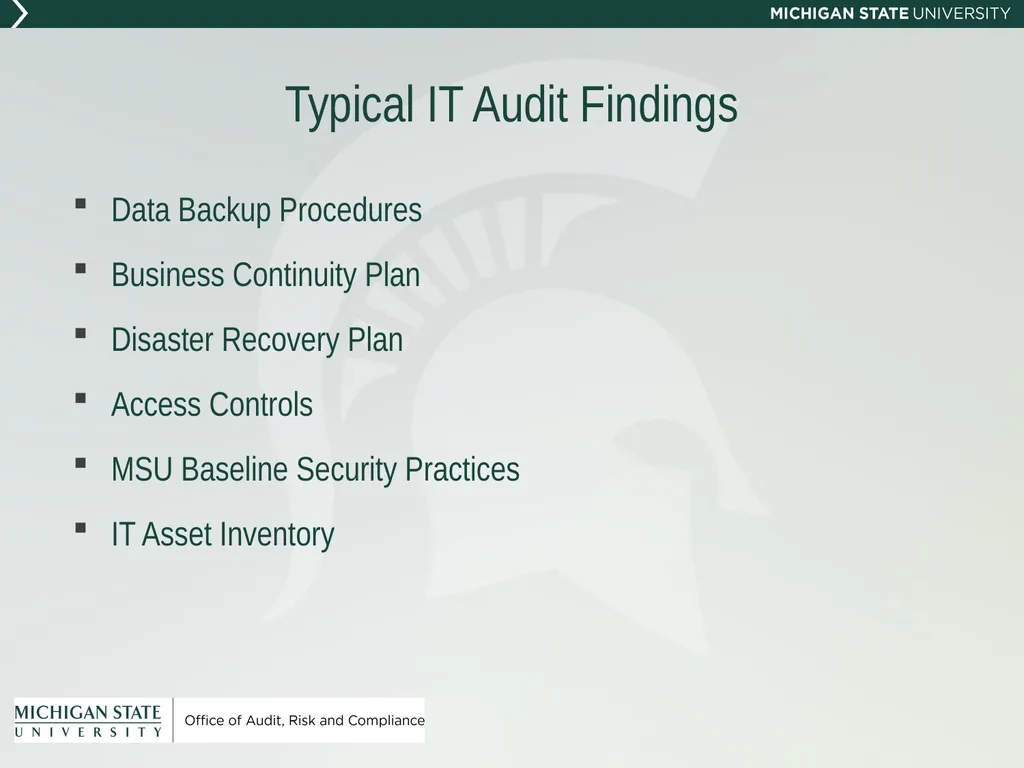 New Administrator Orientation Office of Audit, - slide 25 of 38