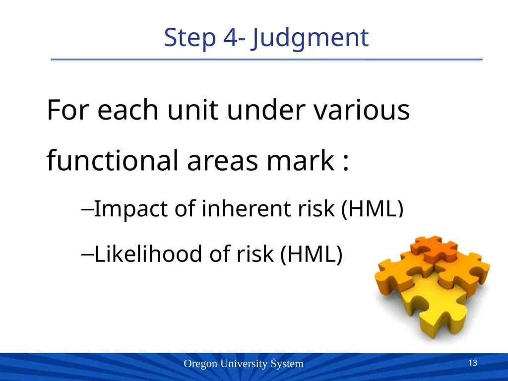 Oregon University System Presented by: Patricia - slide 13 of 18