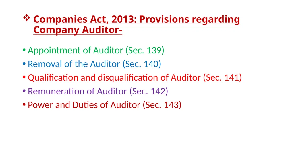 Companies Act, 2013: Provisions regarding Company - slide 1 of 10