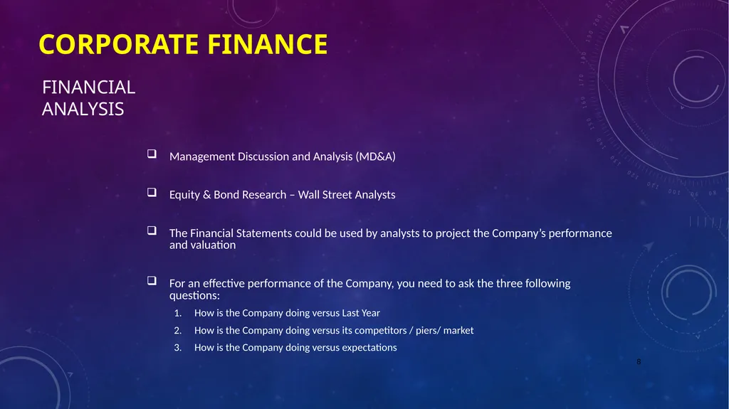 Career in finance Professor Chris droussiotis - slide 8 of 32