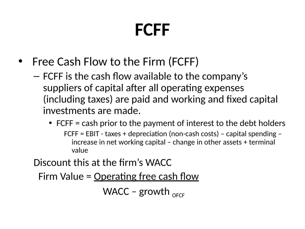 VALUATION 3/19/2014 Dr.Amit Bagga Chartered - slide 29 of 68
