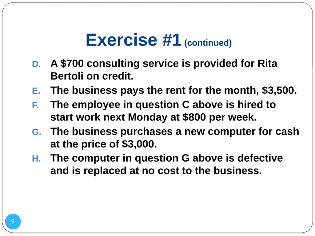 1 Analyzing Changes in Financial Position Chapter - slide 9 of 36