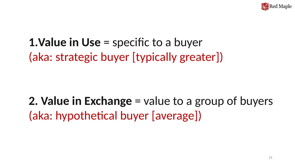 Introduction to Valuation Chris Young, Ph.D. - slide 14 of 52
