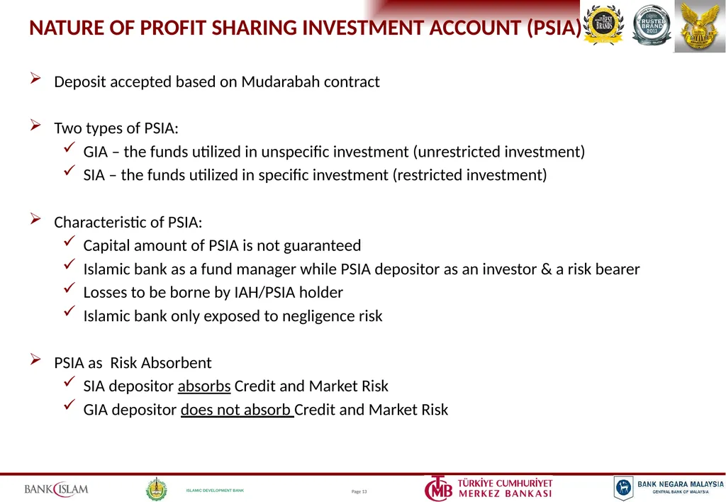ISLAMIC BANKING PRODUCTS & OPERATIONS Jeroen - slide 12 of 33