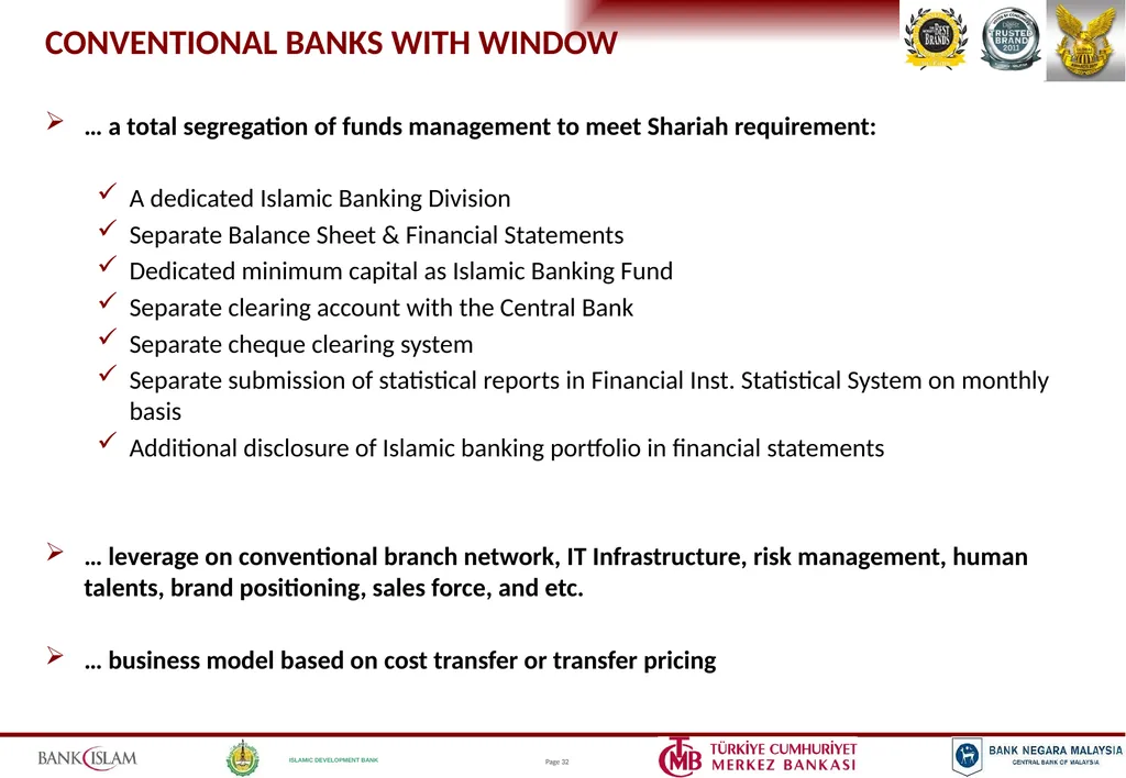 ISLAMIC BANKING PRODUCTS & OPERATIONS Jeroen - slide 31 of 33