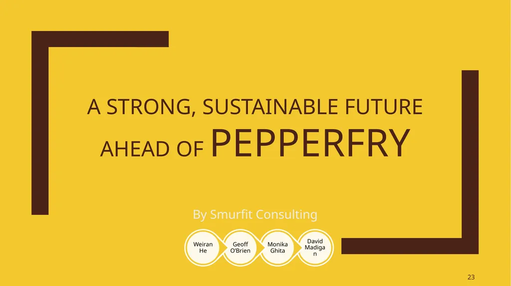 A Strong, sustainable future ahead of Pepperfry - slide 23 of 23