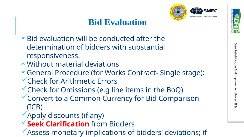 Important aspects of procurement and contract - slide 14 of 40