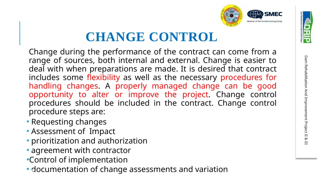 Important aspects of procurement and contract - slide 26 of 40