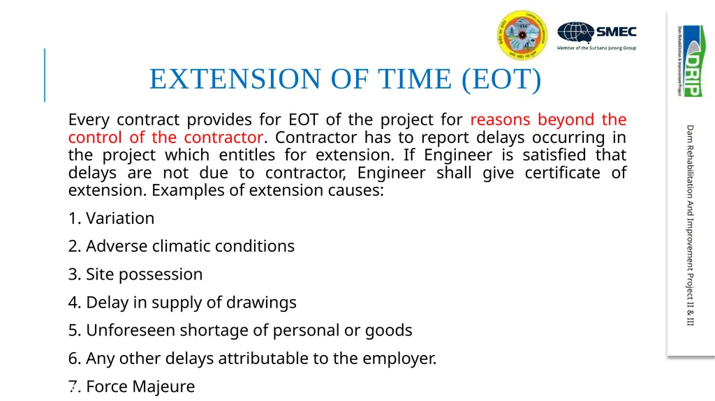 Important aspects of procurement and contract - slide 24 of 40