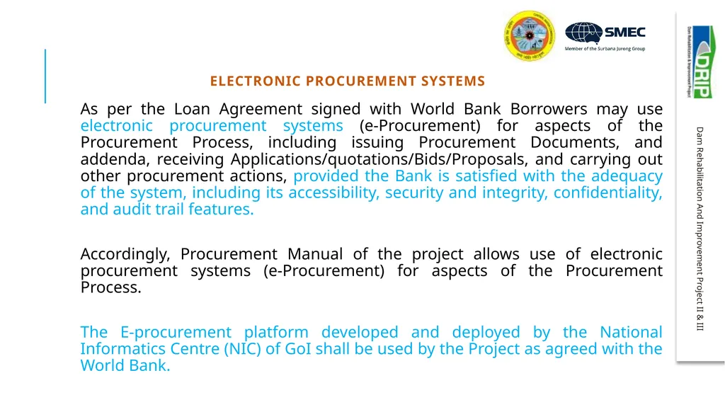 Important aspects of procurement and contract - slide 2 of 40