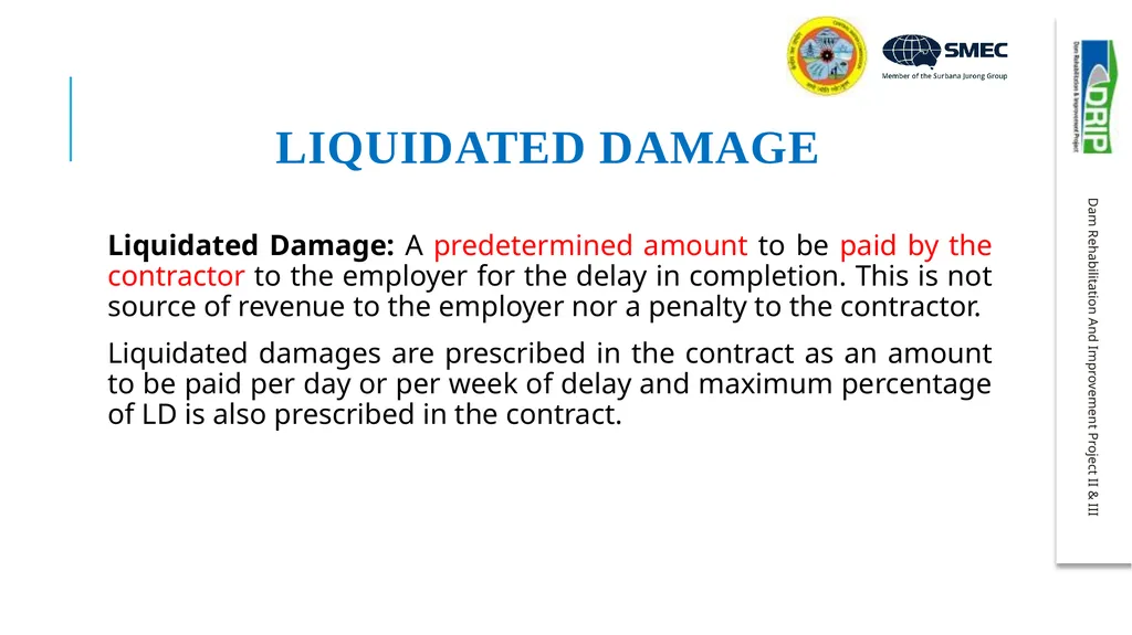 Important aspects of procurement and contract - slide 25 of 40