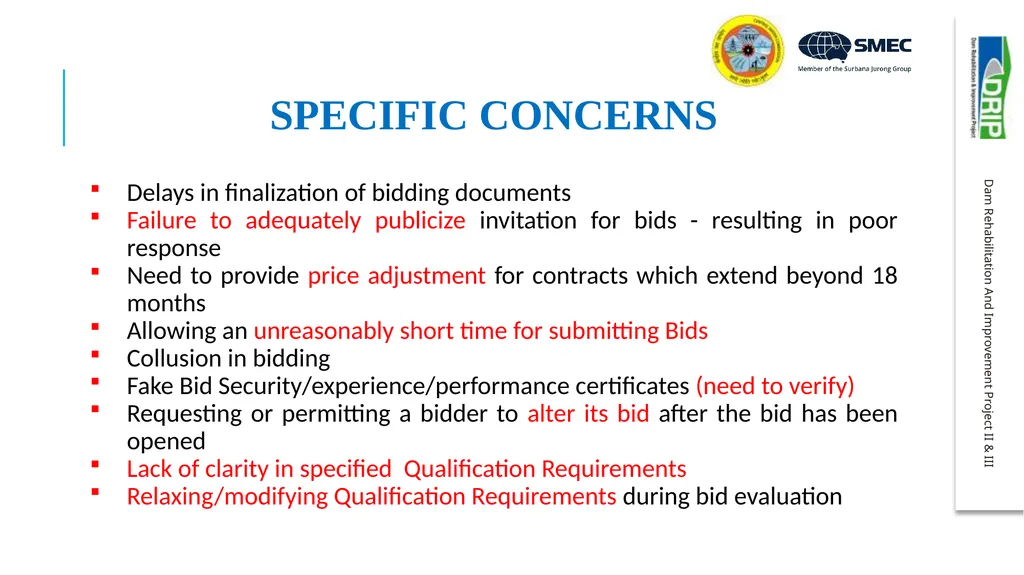 Important aspects of procurement and contract - slide 16 of 40