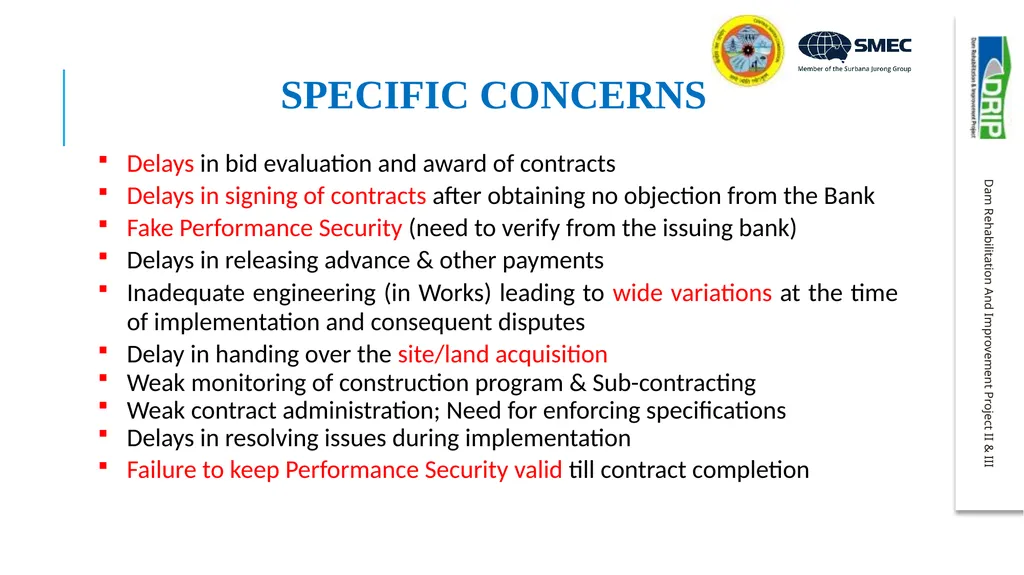 Important aspects of procurement and contract - slide 17 of 40
