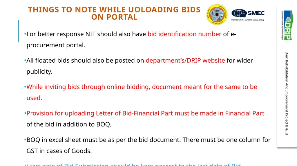 Important aspects of procurement and contract - slide 5 of 40