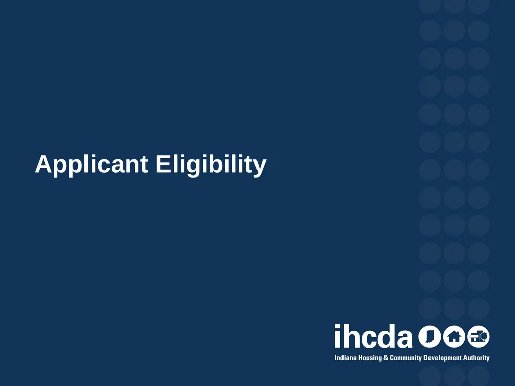 IHCDA HOME Homebuyer Program Applying 101 Samantha - slide 8 of 61