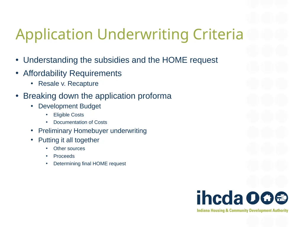 IHCDA HOME Homebuyer Program Applying 101 Samantha - slide 60 of 61
