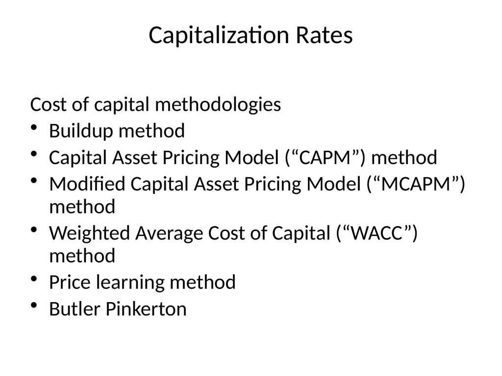 Reviewing a Business Valuation Riley J. - slide 58 of 61