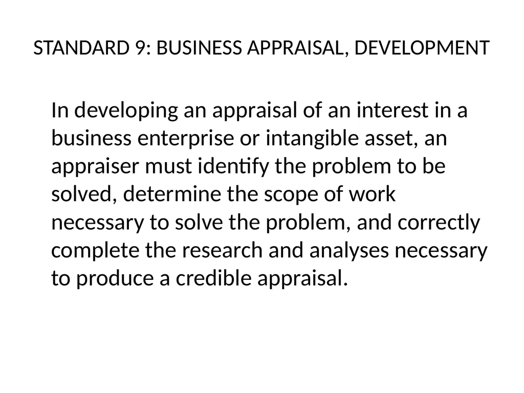 Reviewing a Business Valuation Riley J. - slide 43 of 61