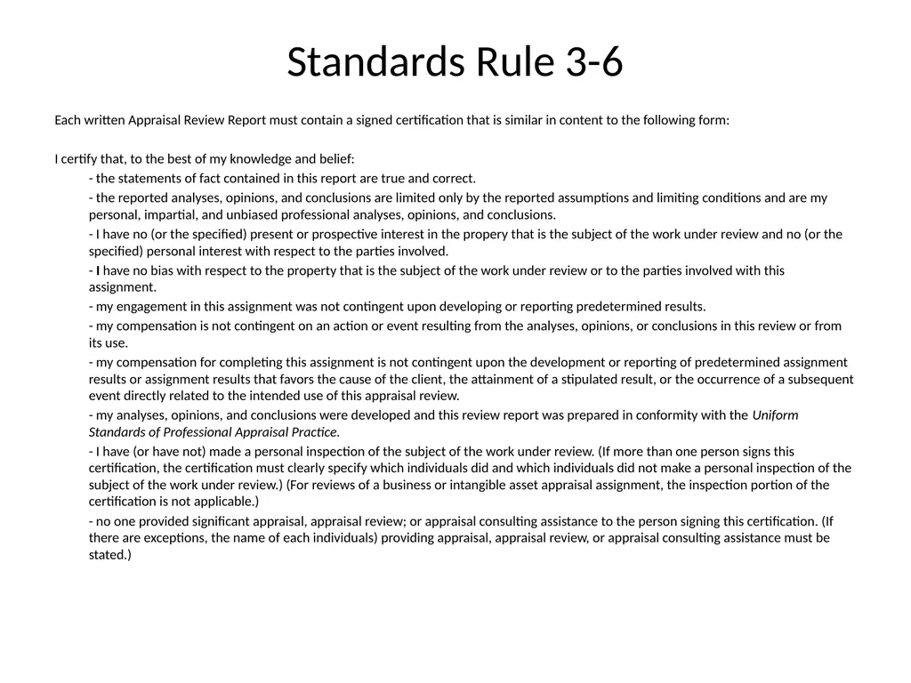 Reviewing a Business Valuation Riley J. - slide 41 of 61