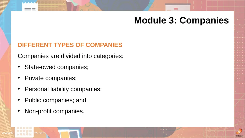 Financial Accounting N6 www.futuremanagers.com - slide 14 of 40