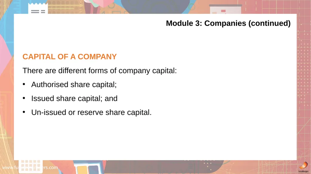 Financial Accounting N6 www.futuremanagers.com - slide 16 of 40