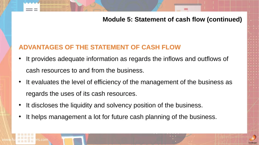 Financial Accounting N6 www.futuremanagers.com - slide 30 of 40