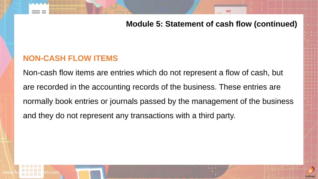 Financial Accounting N6 www.futuremanagers.com - slide 32 of 40